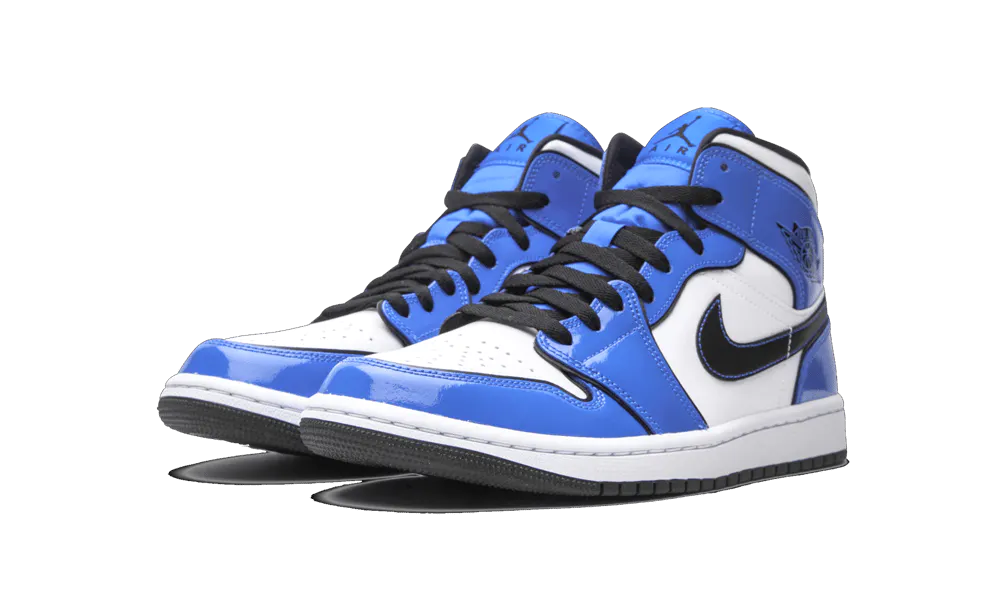 Air Jordan 1 Mid Signal Blue