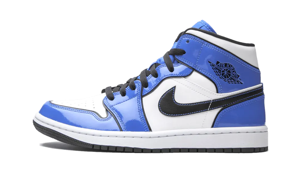 Air Jordan 1 Mid Signal Blue