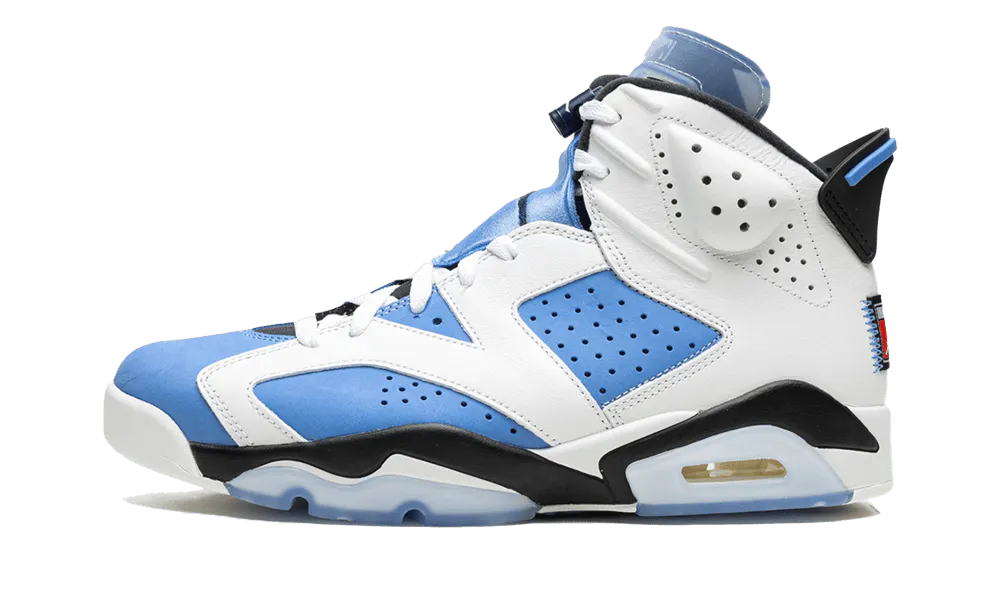 Air Jordan 6 Retro UNC White