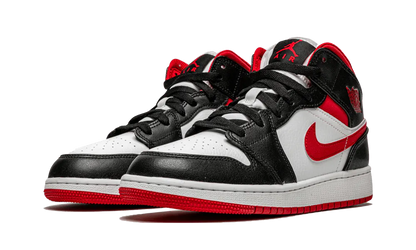 Air Jordan 1 Mid Black Red