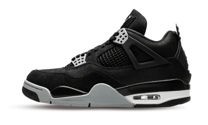 Air Jordan 4 Retro Black Canvas