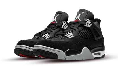 Air Jordan 4 Retro Black Canvas