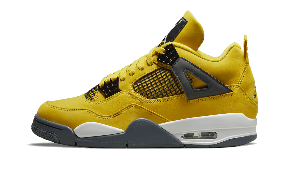 Air Jordan 4 Yellow Lightning